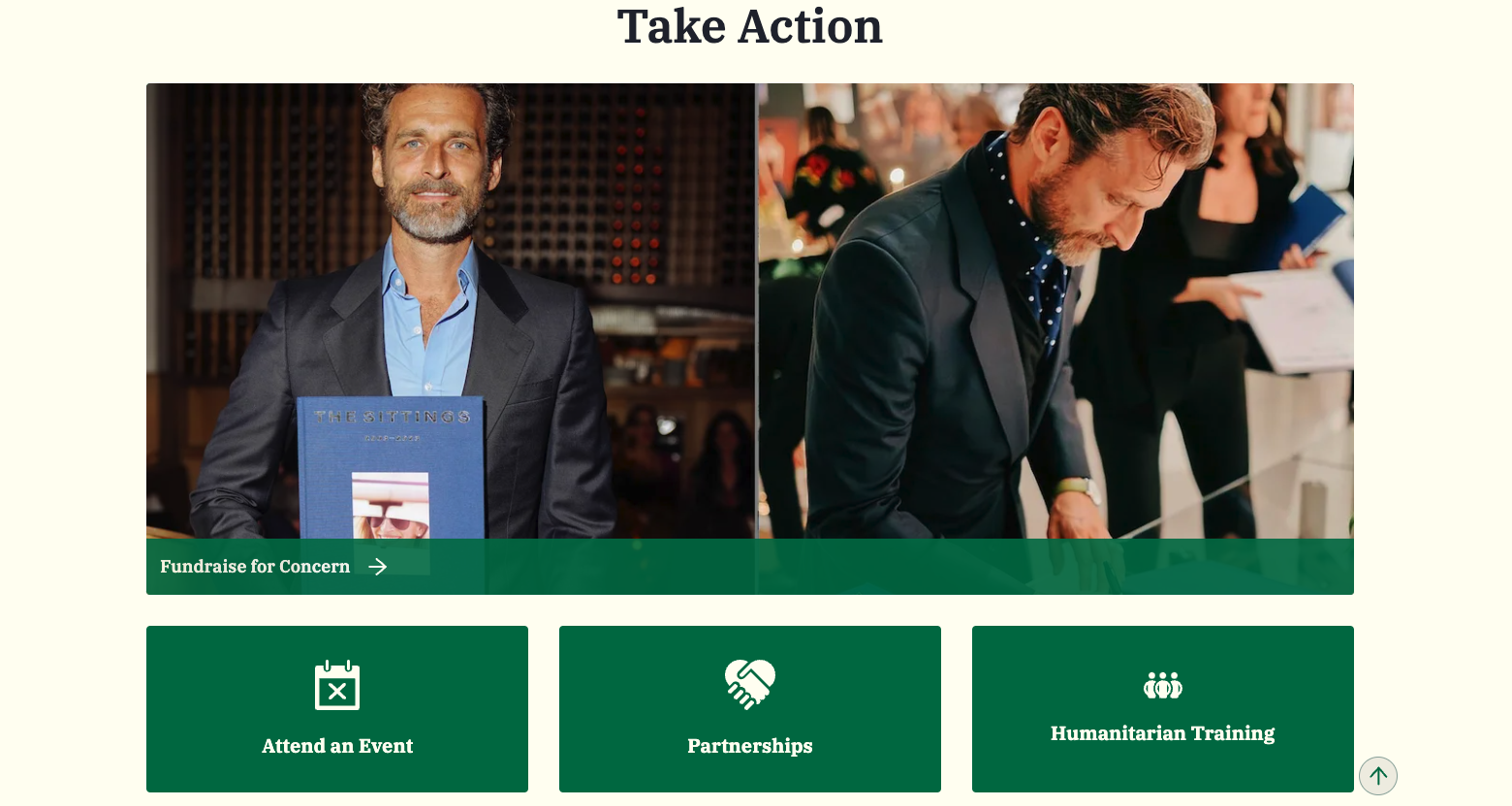 Concern Worldwide's CTA