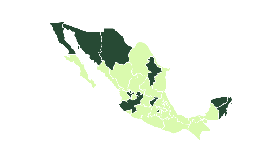 Mexico map