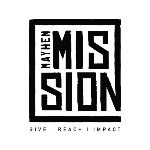 Mayhem Mission logo
